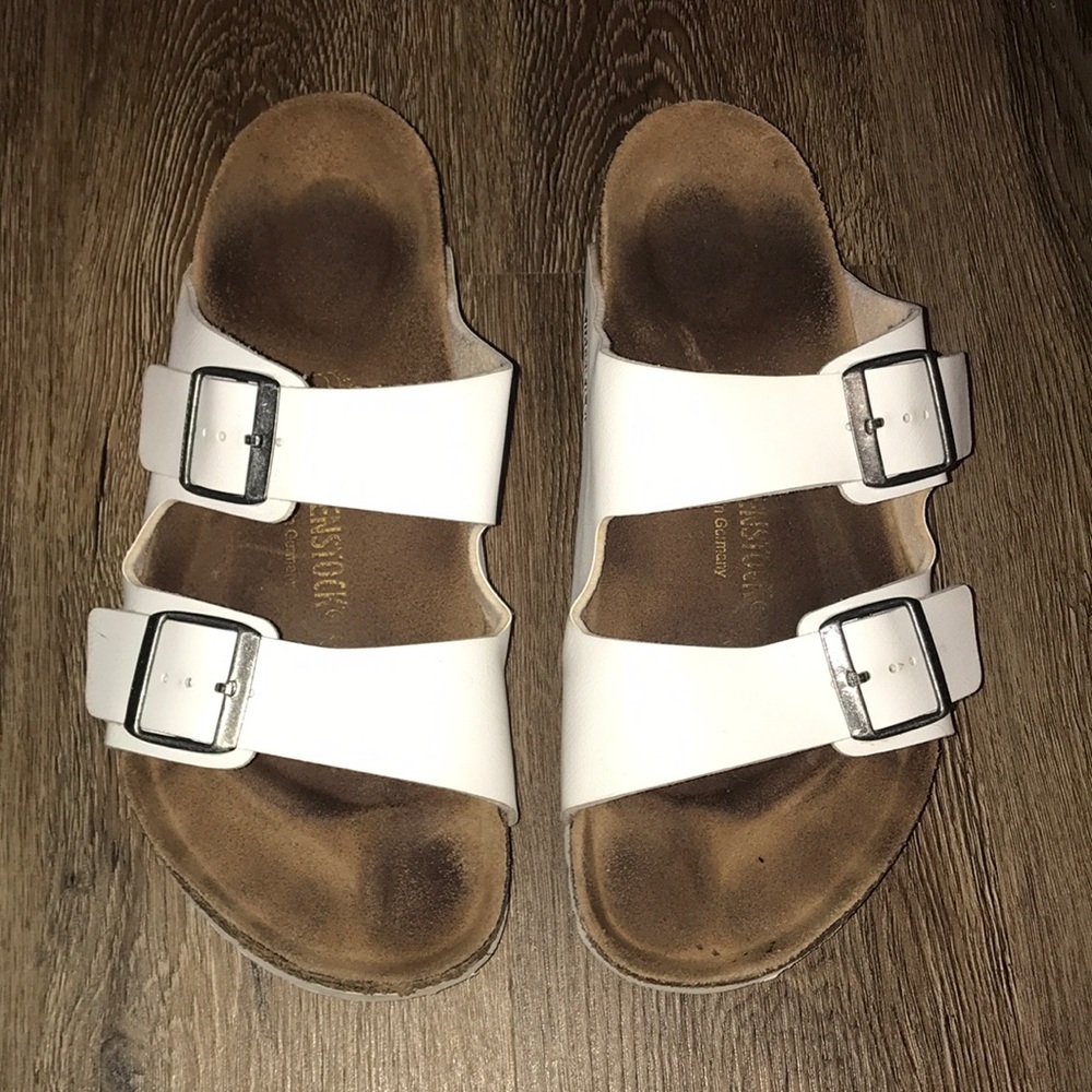 White womens Birkenstock’s
